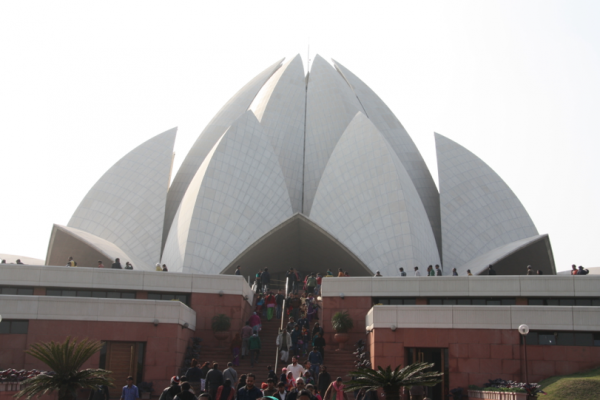 Worshipping in New Delhi