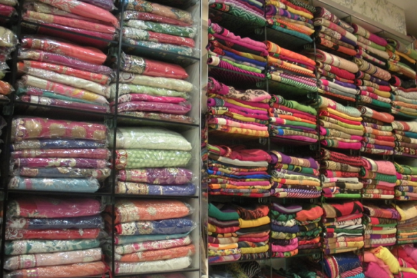 Sari Shopping!