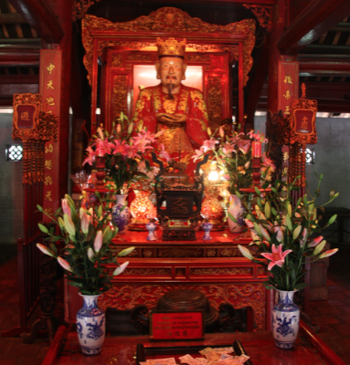 Confucianism and Buddhism in Hanoi!
